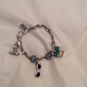 Brighton Charm Bracelet with 3 charms